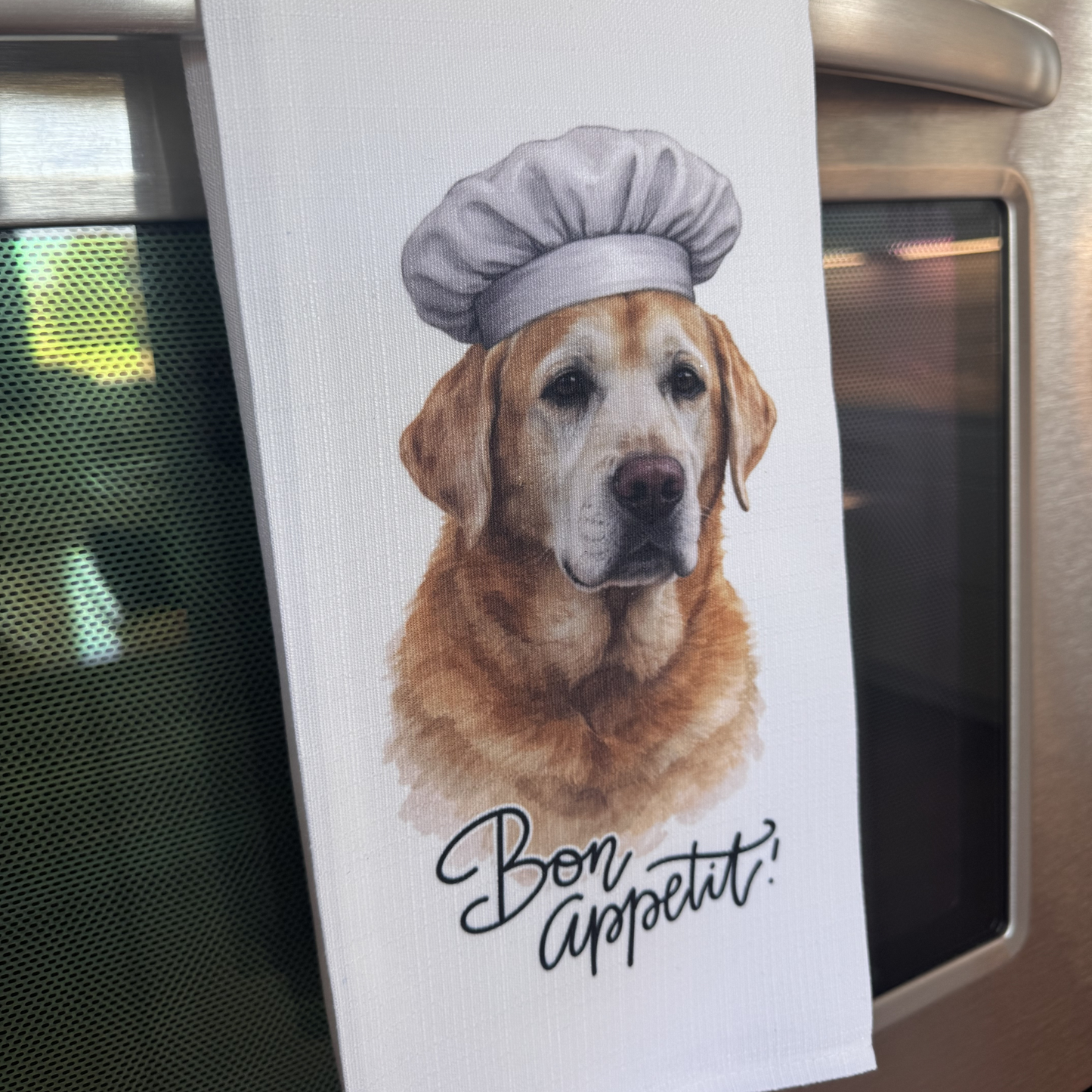 "Bone" Appetit - Personalized Dog Towels