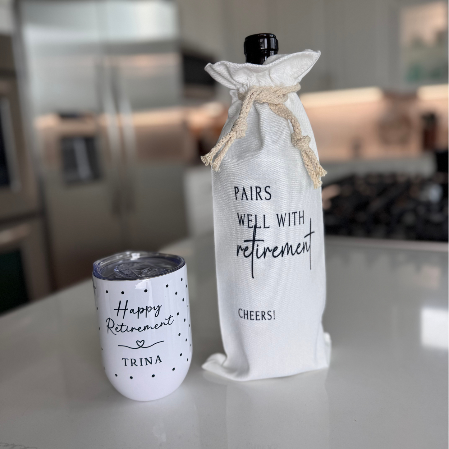 12oz Stainless Steel Wine Tumbler