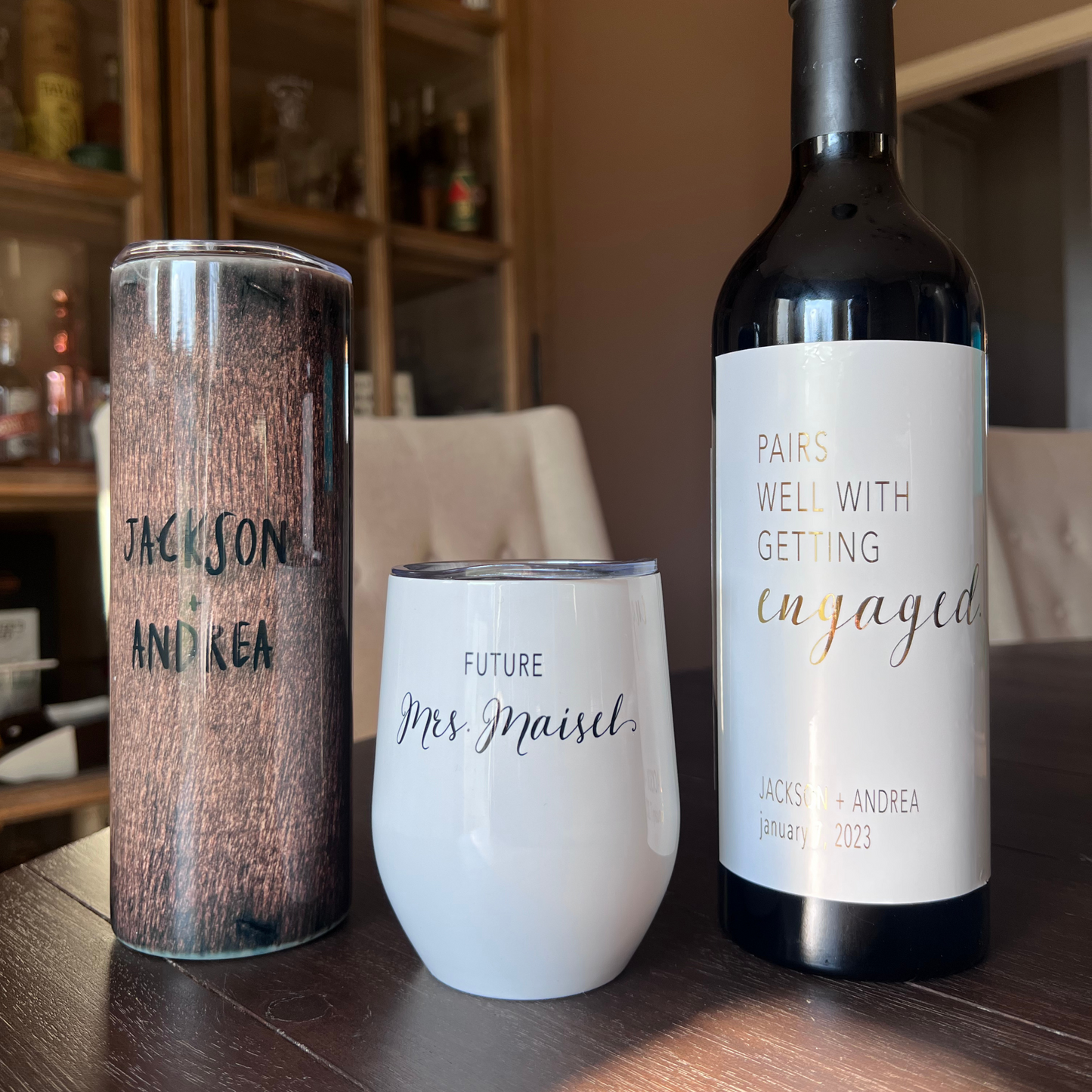 12oz Stainless Steel Wine Tumbler