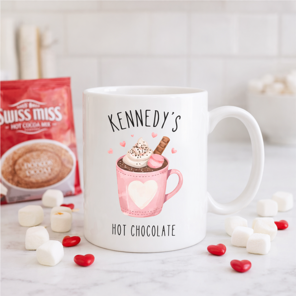 PERSONALIZED Hot Chocolate Mug