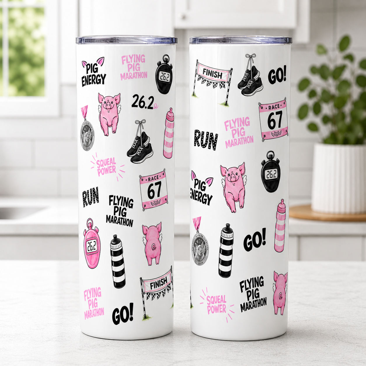 FLYING PIG TUMBLER