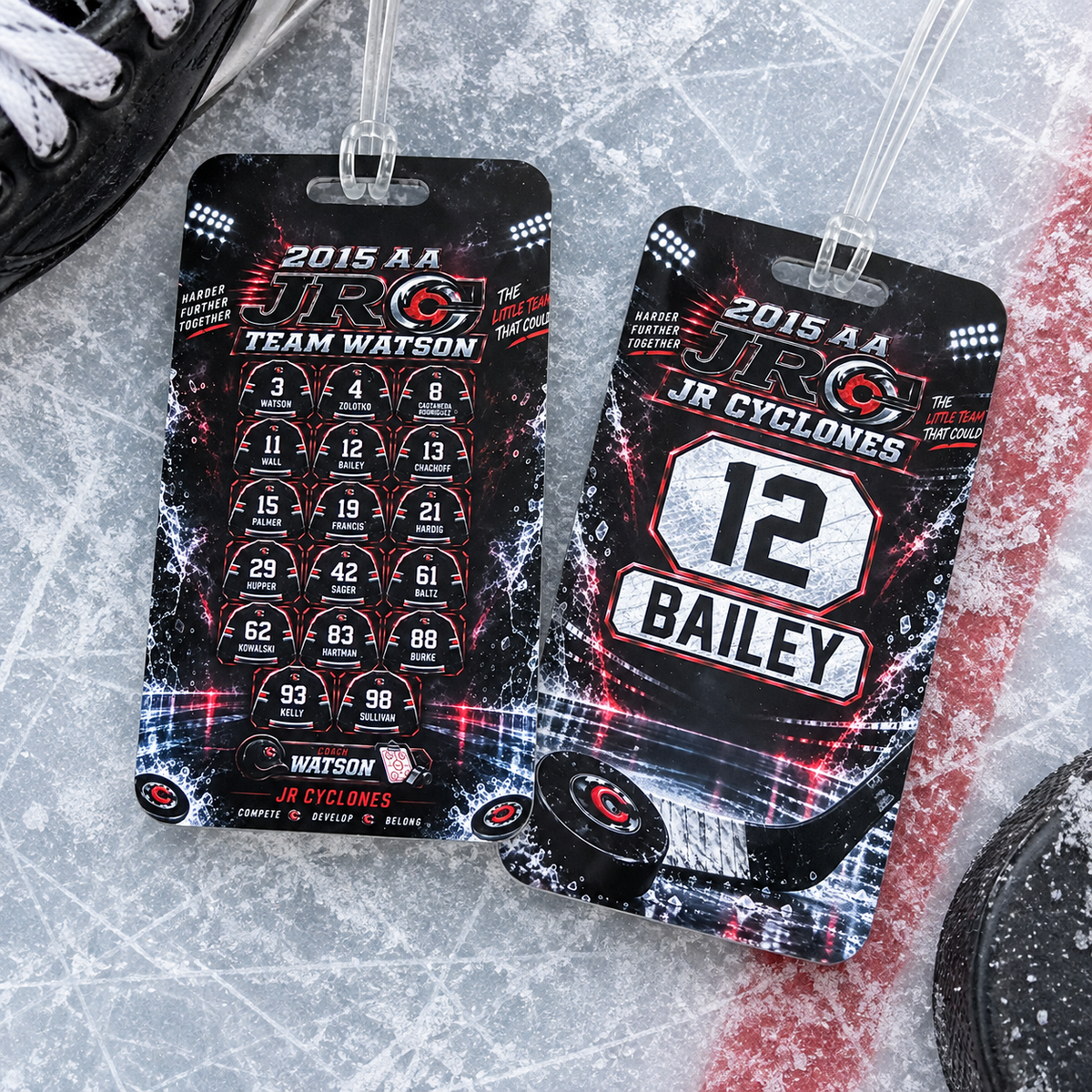 JR CYCLONES BAG TAG