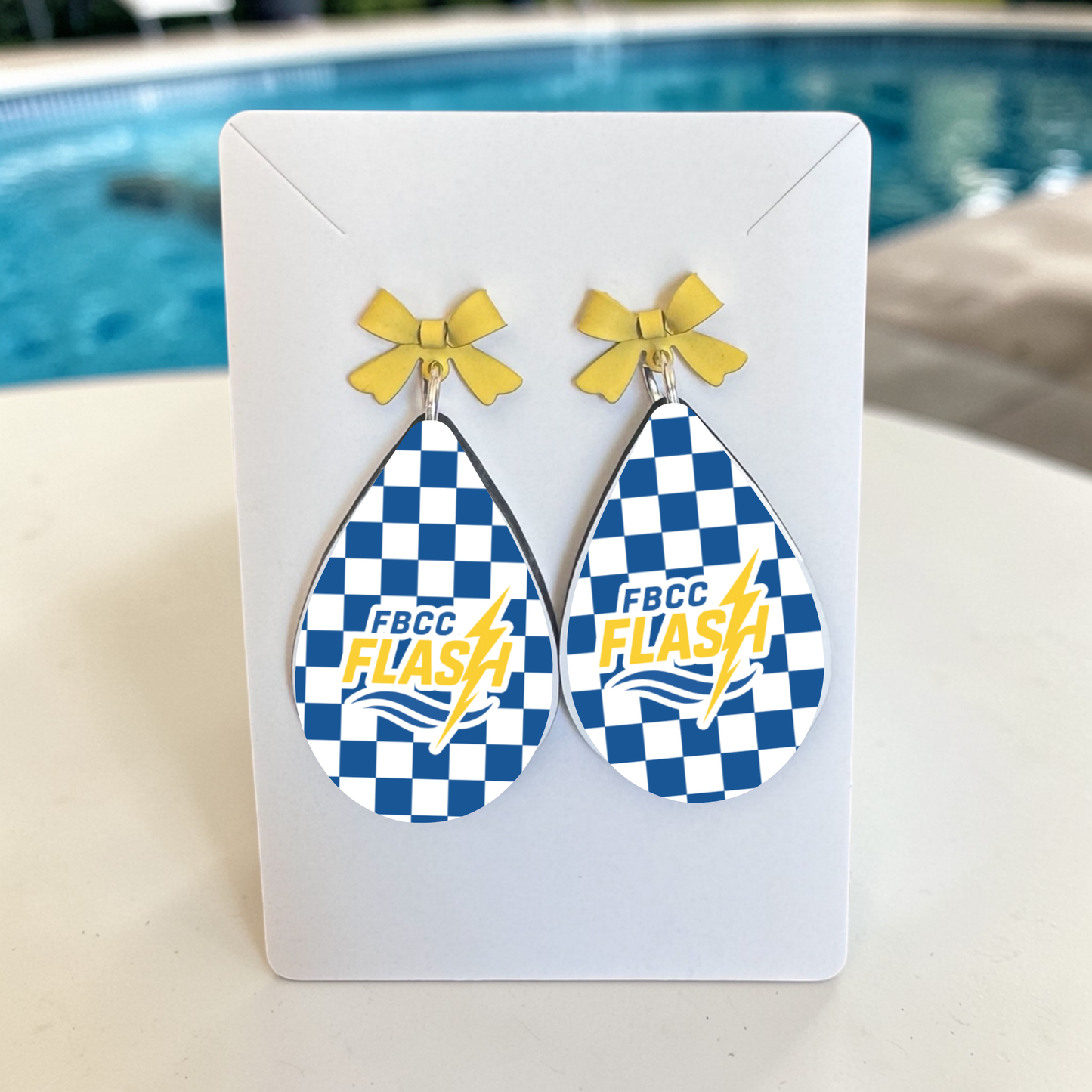Flash - Checkerboard Earring