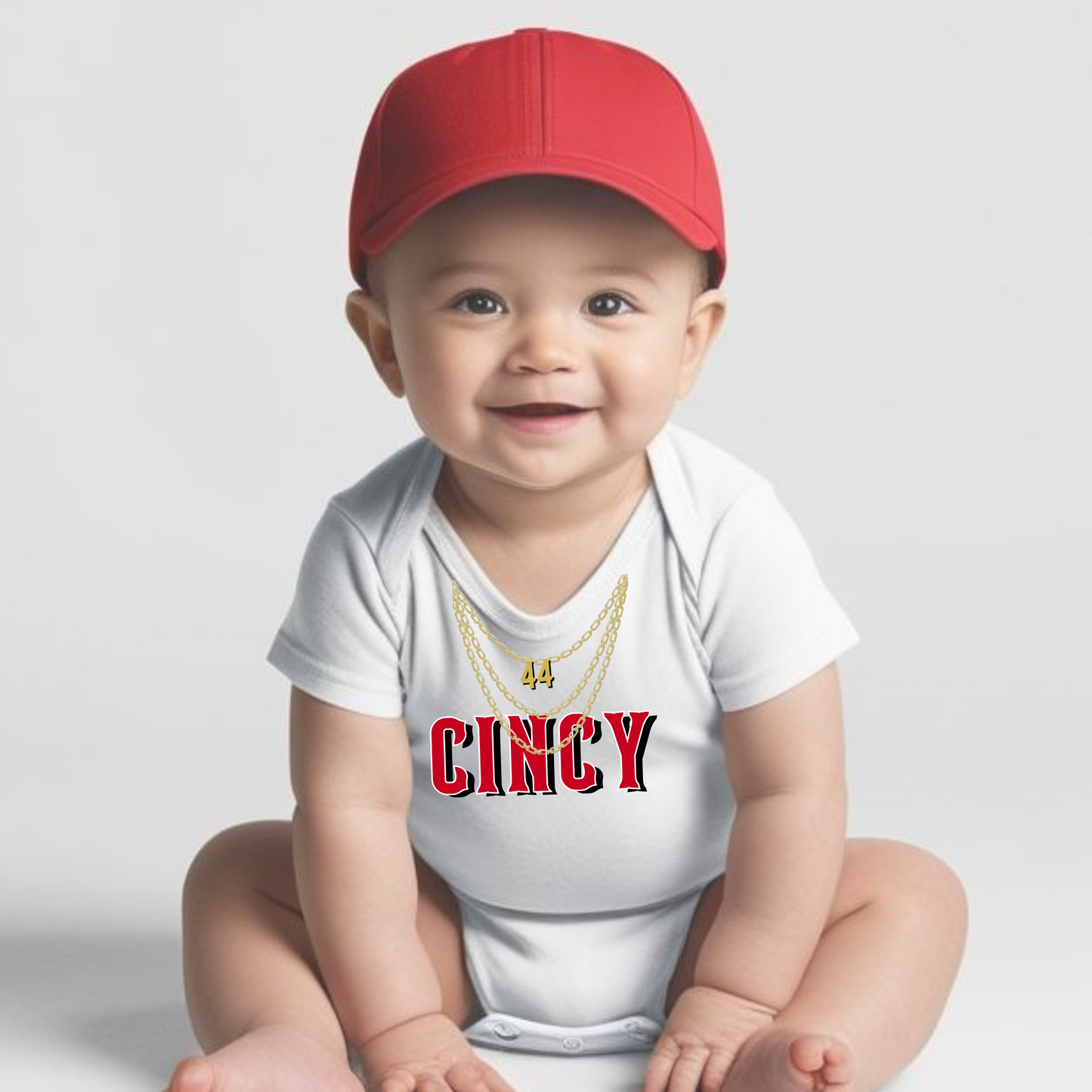 Cincy Drip 44 Onesie