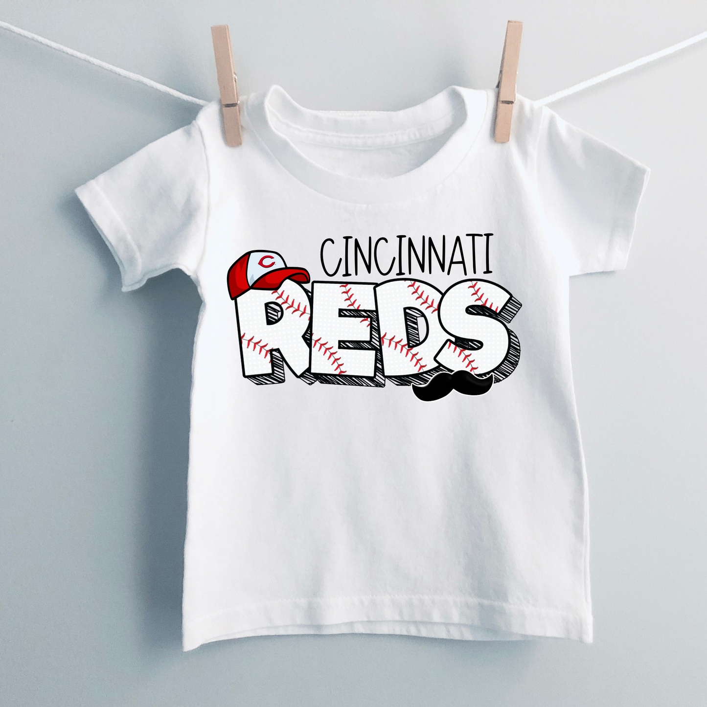 Reds Baseball Letters