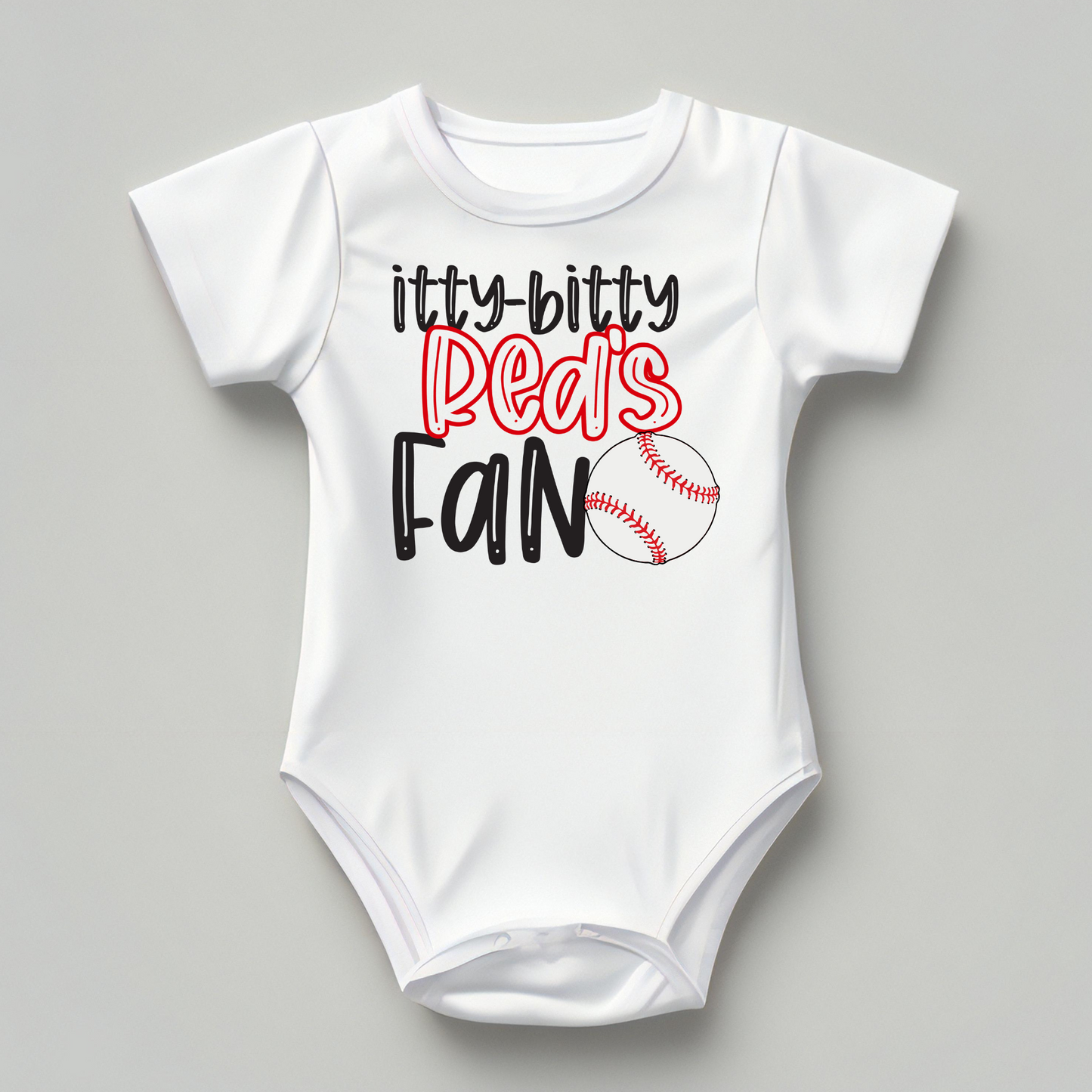 Itty Bitty Reds Fan Onesie