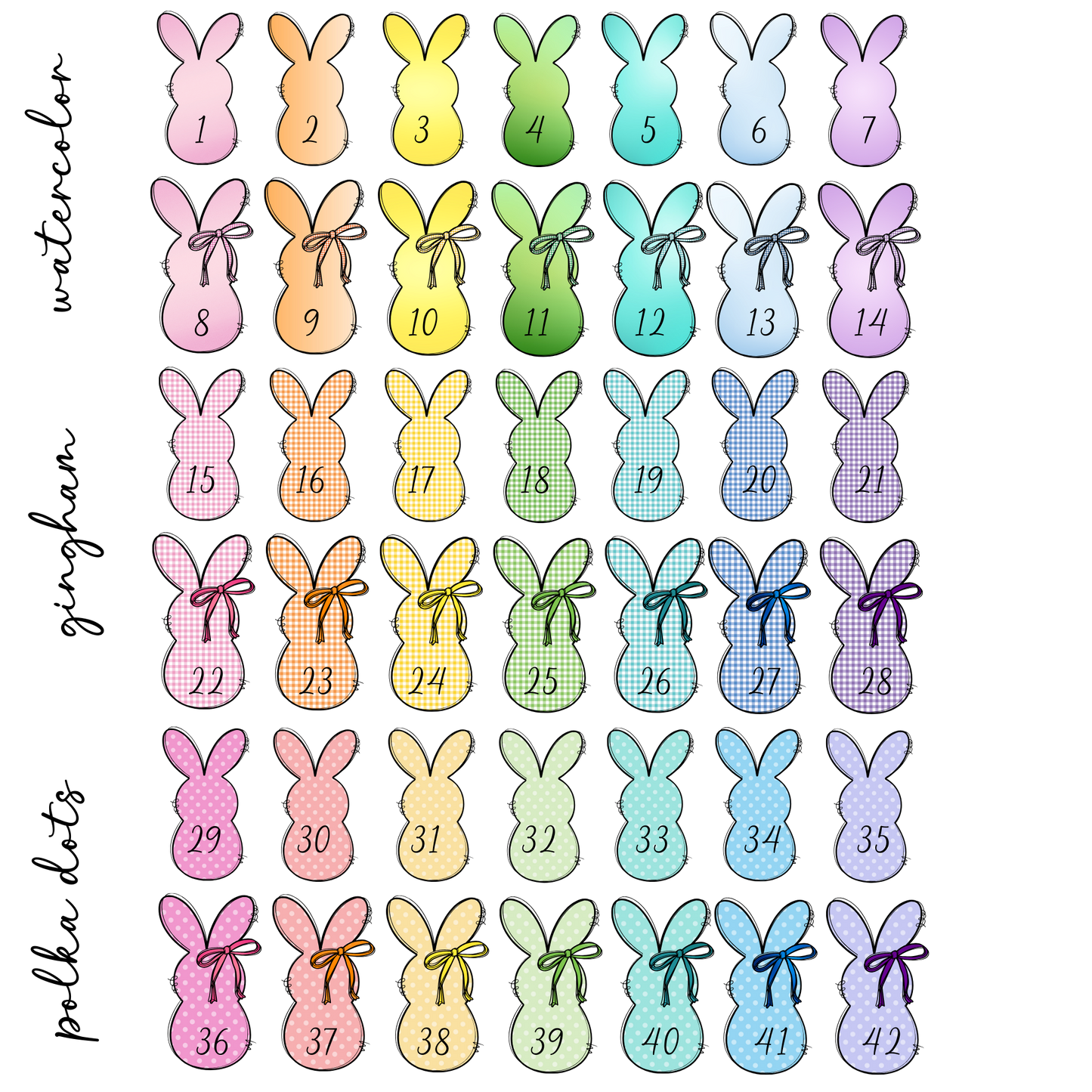 FAVORITE PEEPS Design 1