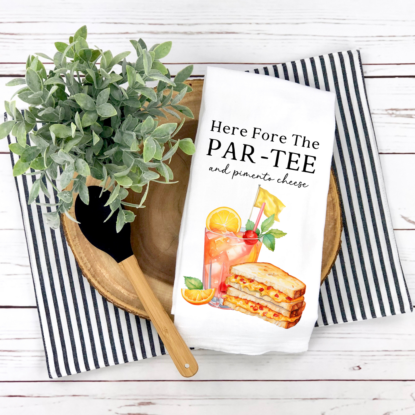 HERE FOR PAR-TEE & PIMENTO TOWEL