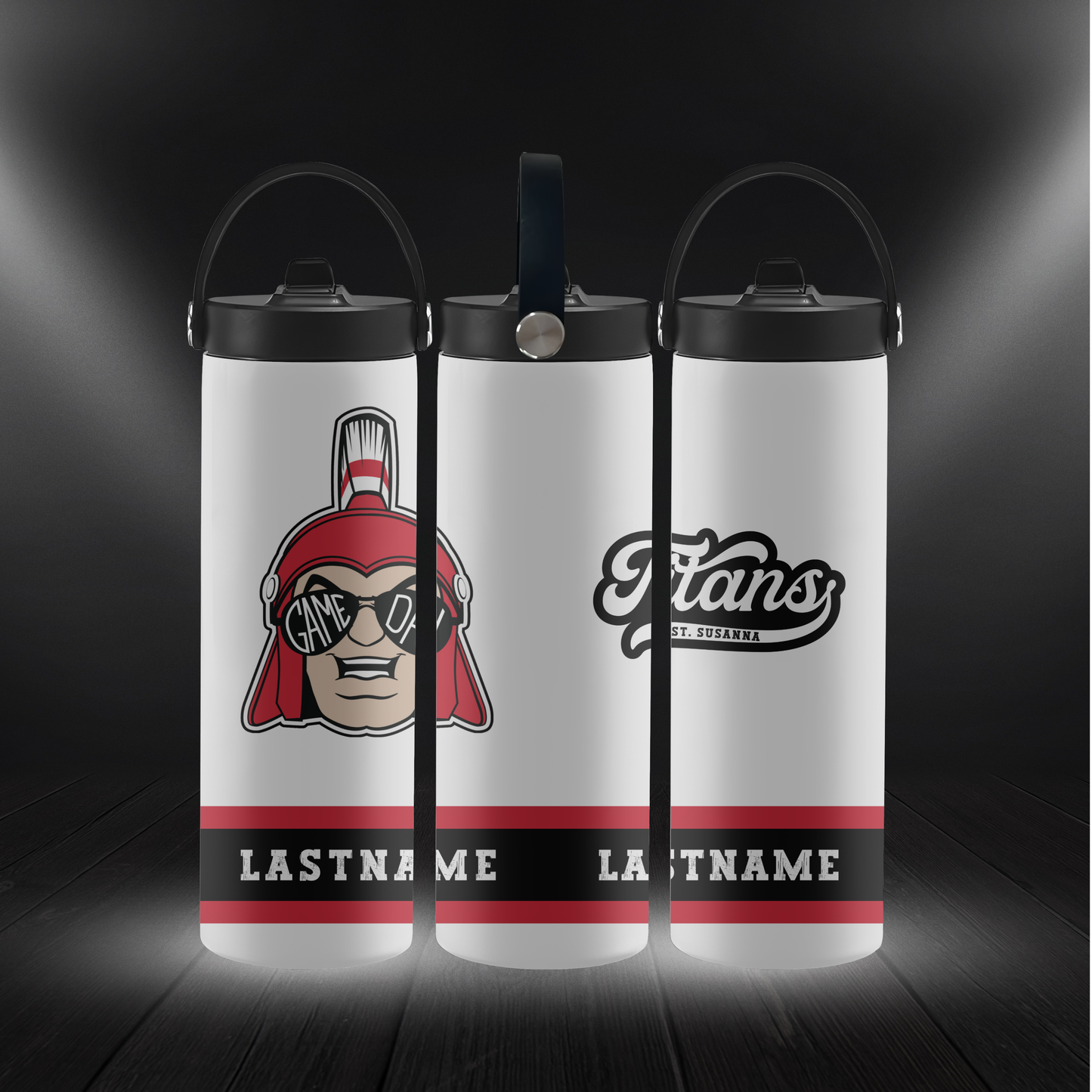 TITAN NATION—PERSONALIZED—Water Bottle