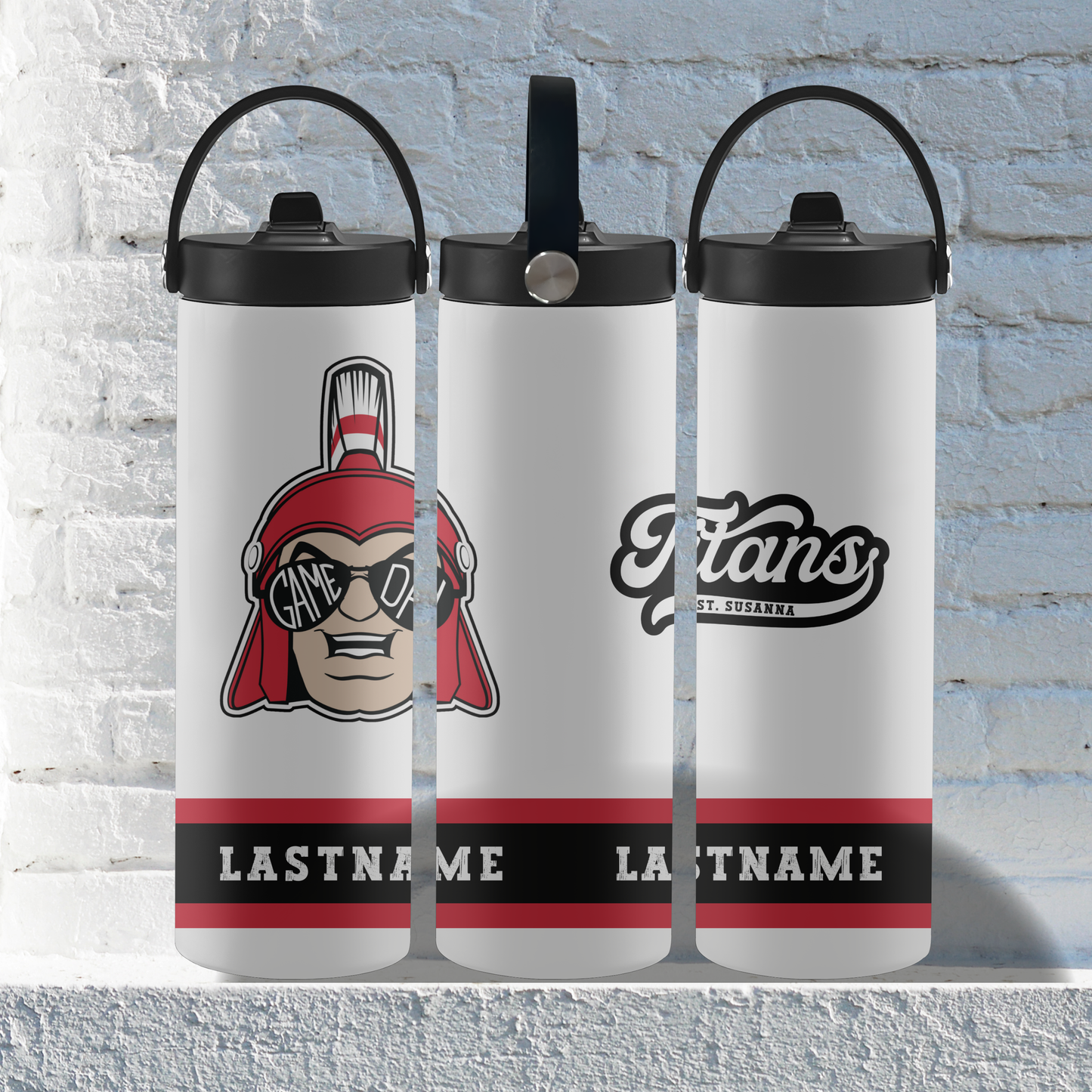 TITAN NATION—PERSONALIZED—Water Bottle