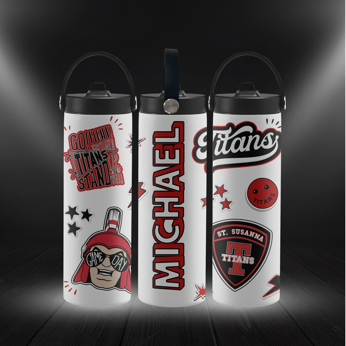 TITANS—PERSONALIZED—Titan "Spirit" Water Bottle
