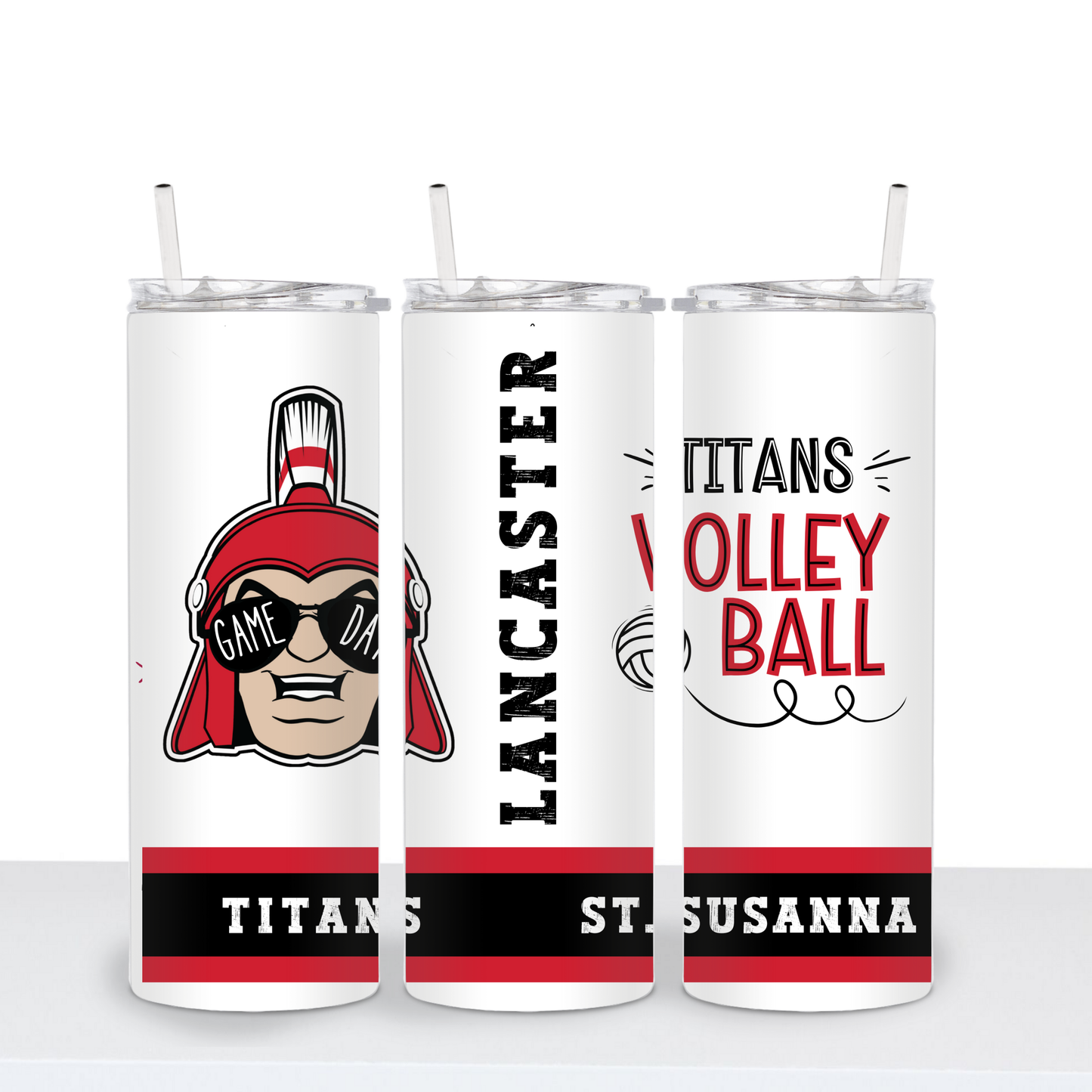 VOLLEYBALL—PERSONALIZED—Titan Game Day Tumbler