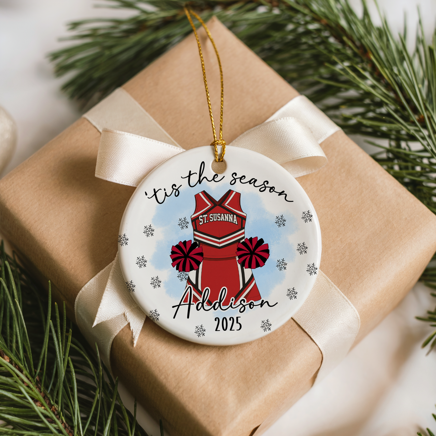 Cheer Tis The Season Ornament