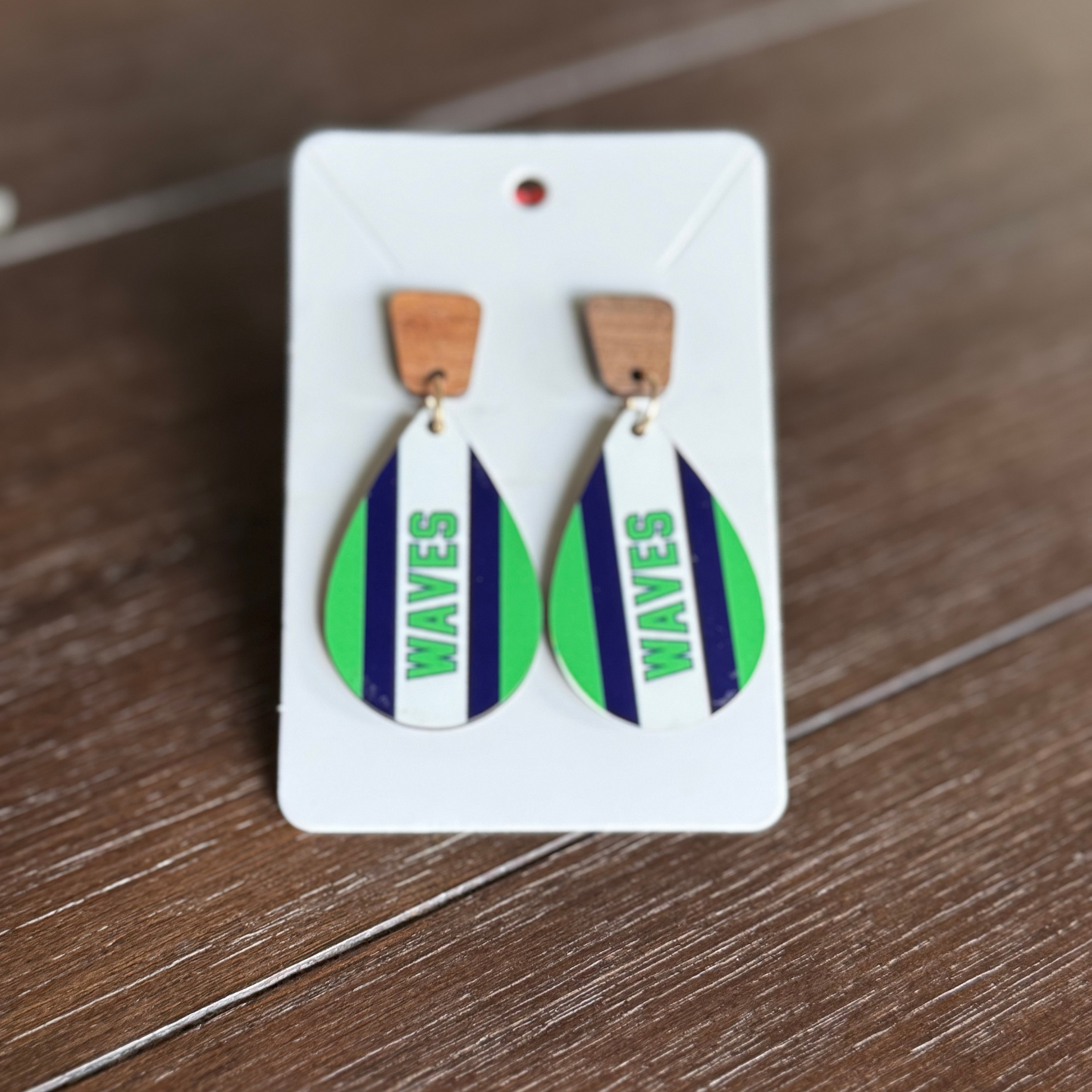 Vertical Waves Earrings