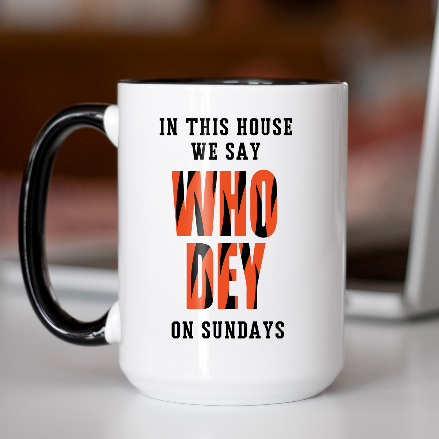 We say WHO DEY on Sundays