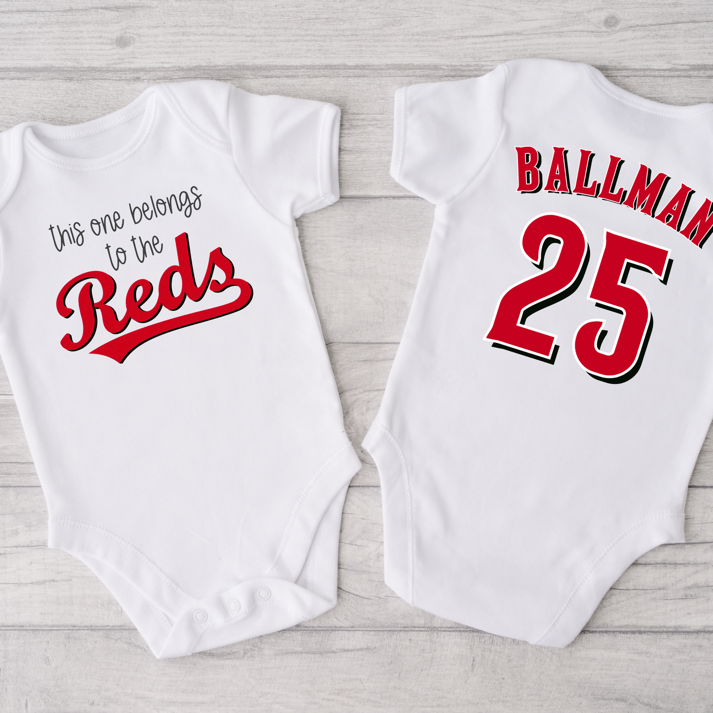 Take Me Out to the Ballgame Baby Onesie