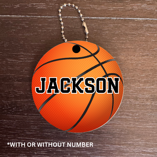 Basketball Bag Tag