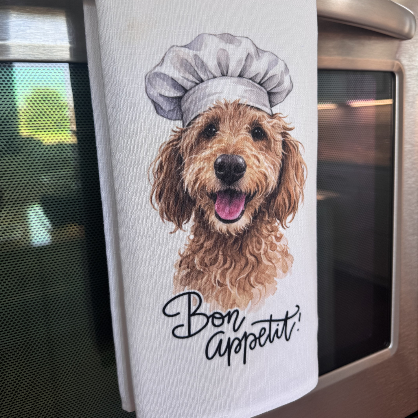 "Bone" Appetit - Personalized Dog Towels
