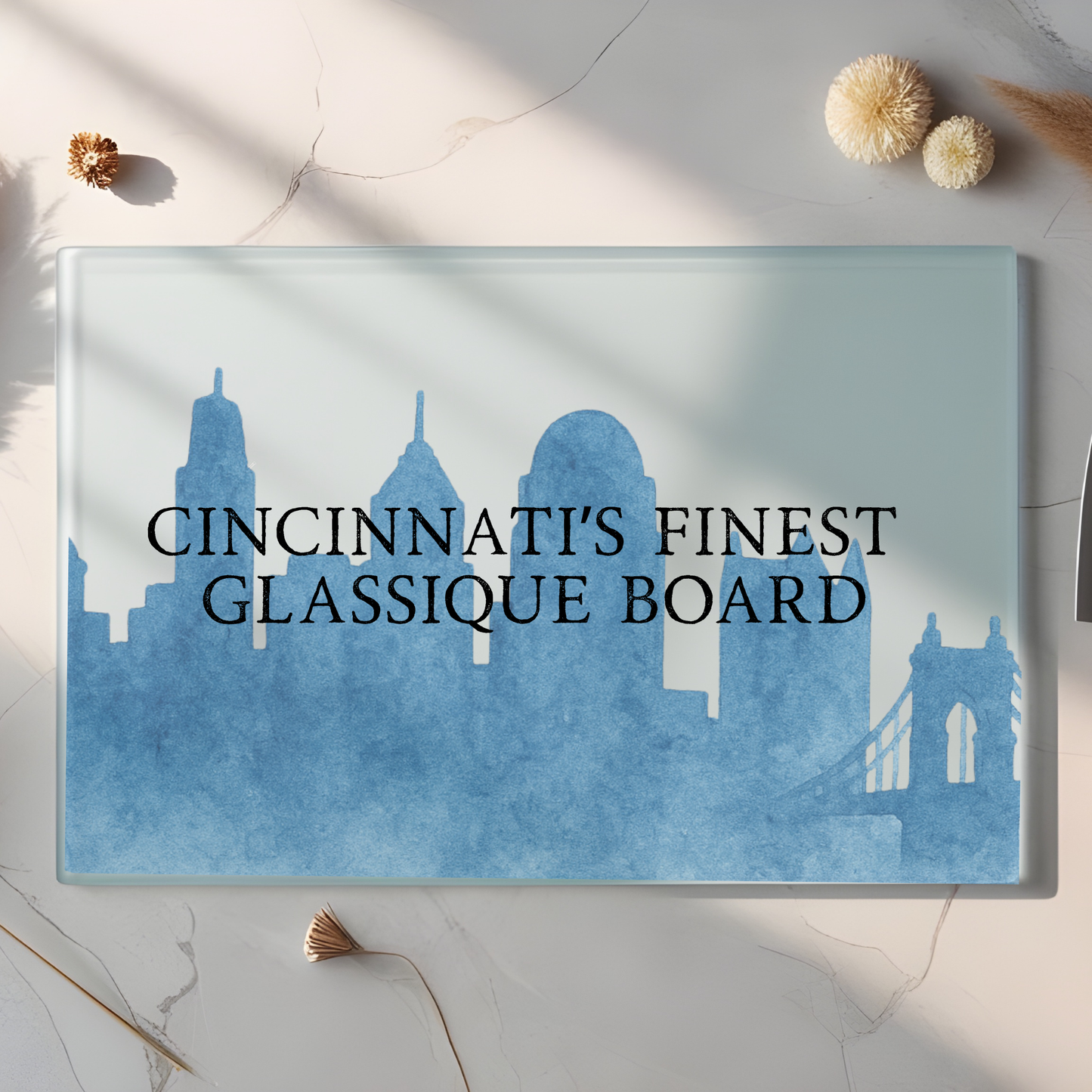 Cincinnati's Finest Social Club Glassique Board