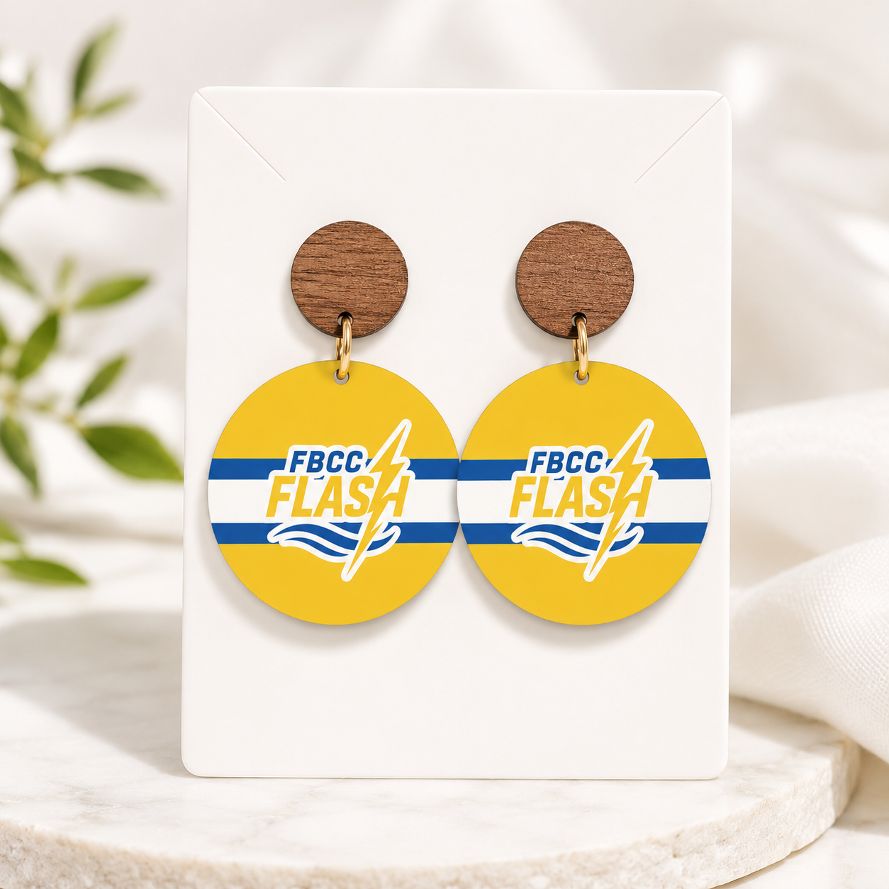 Flash - Yellow Flash Earring