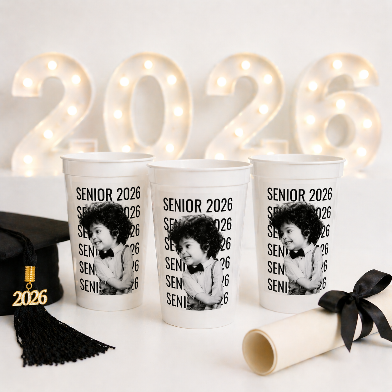 Graduation PartyPop Stickers  - 24 PACK