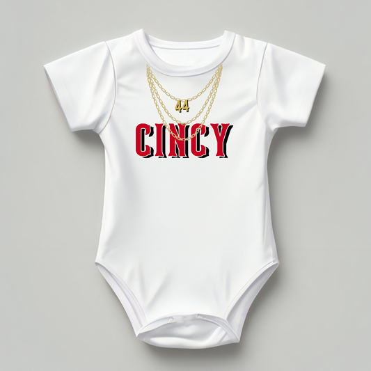 Cincy Drip 44 Onesie