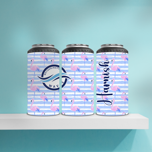 Flamingo Hard Can Koozie