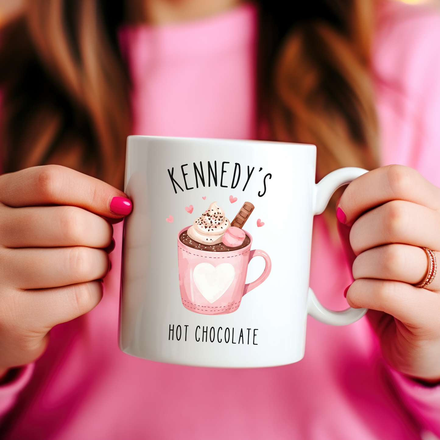 PERSONALIZED Hot Chocolate Mug