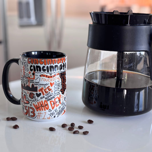 15 OZ Cincy Art Mug