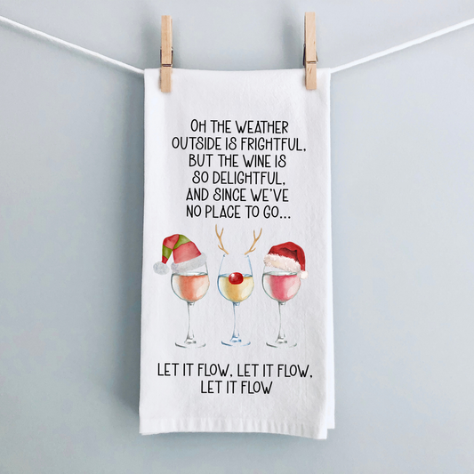 Let it flow Towel