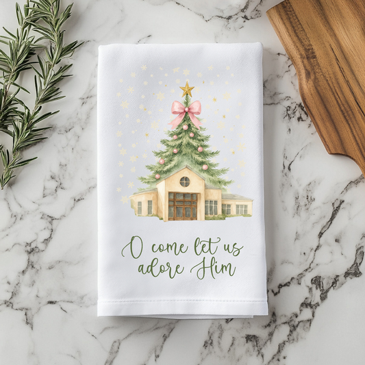 Let Us Adore Him Towel