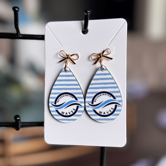 Nautical Bows Earrings