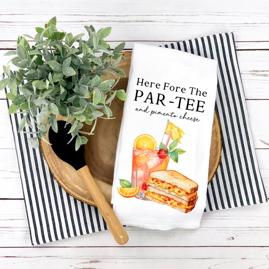 HERE FOR PAR-TEE & PIMENTO TOWEL