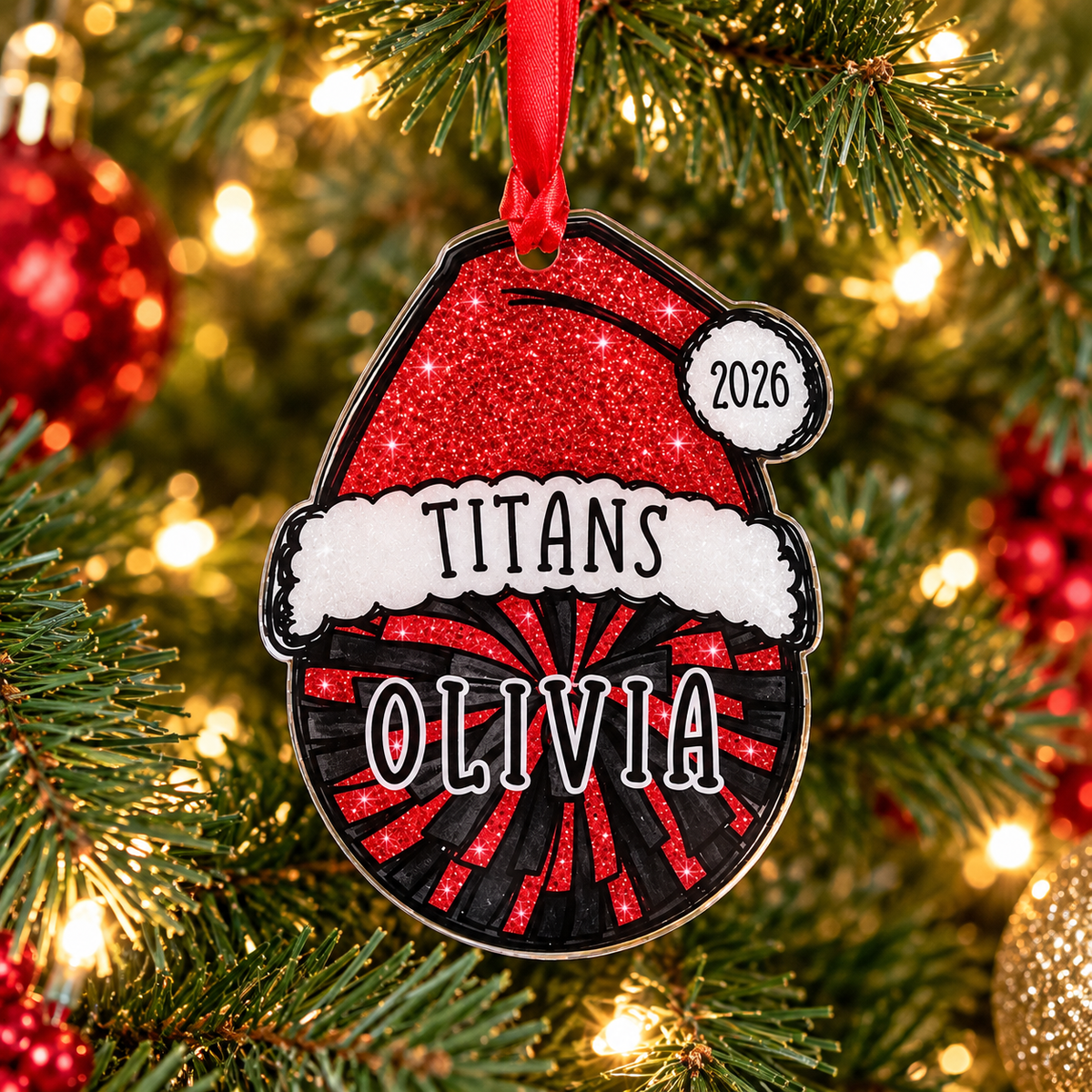 SPECIAL ORDER: Titans Cheer Ornaments (QTY 19)