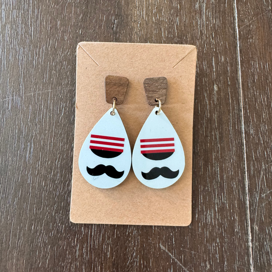 Mr Redlegs Earrings