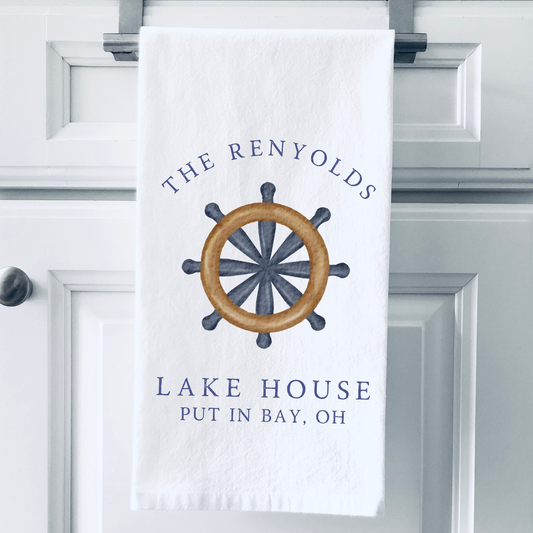 Set Sail Personalized Towel