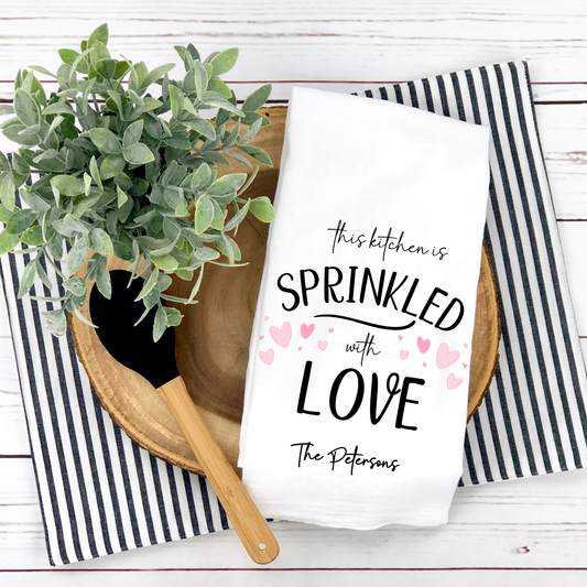 Sprinkled with Love Decorative Towel