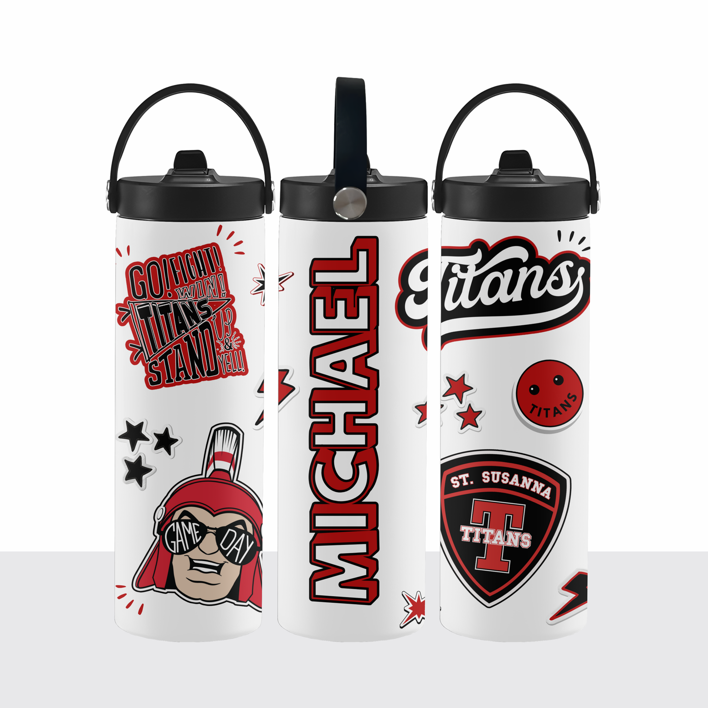 TITANS—PERSONALIZED—Titan "Spirit" Water Bottle