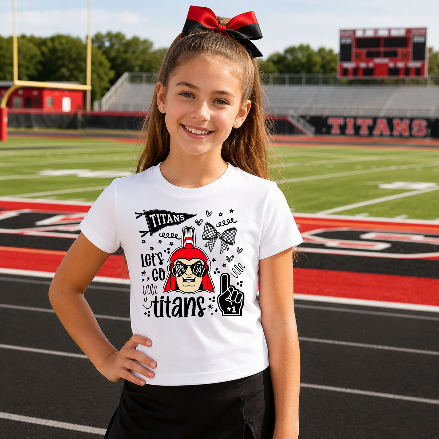 Let's Go Titans Youth Tee