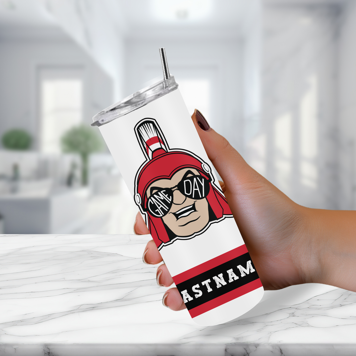 TITAN NATION—PERSONALIZED—Tumbler