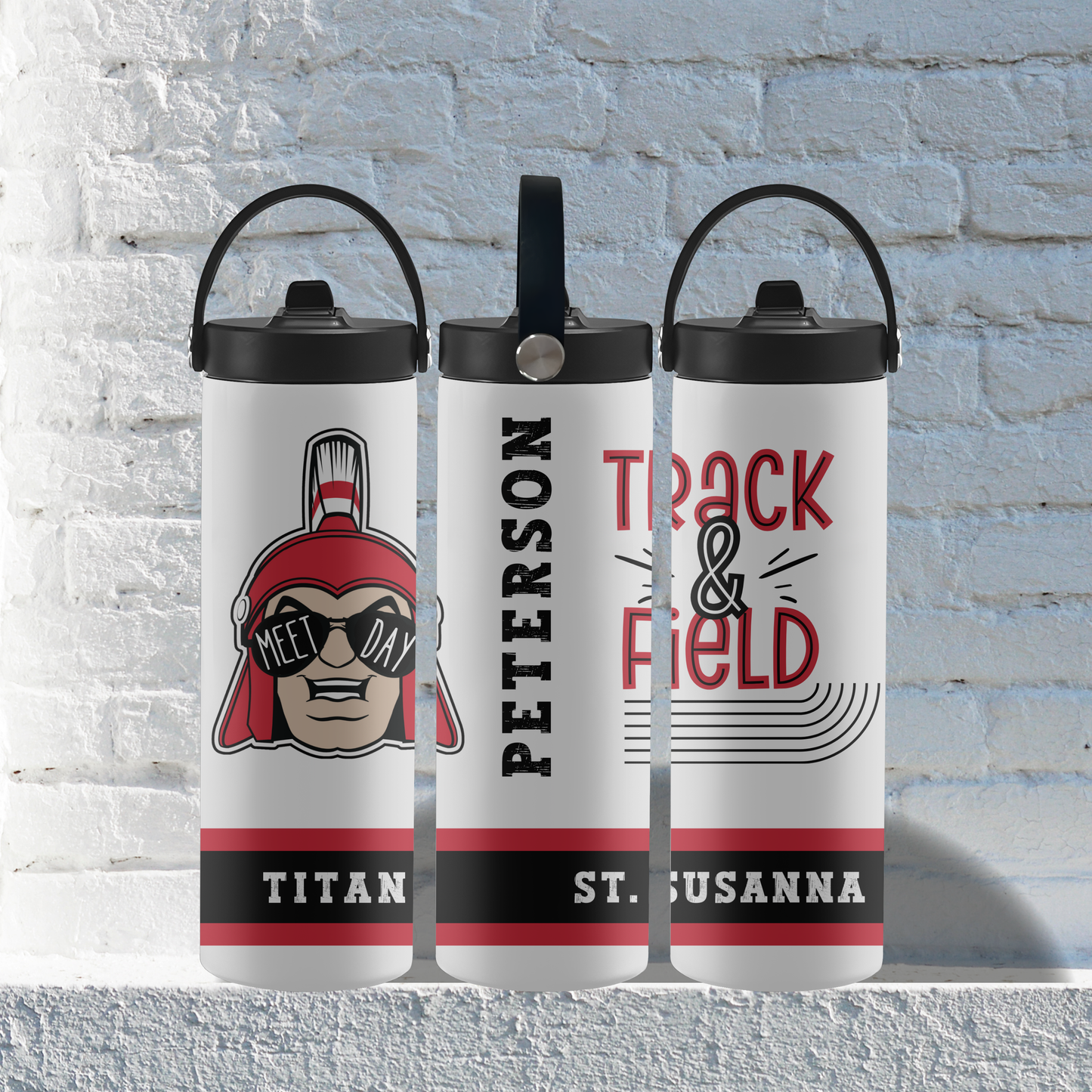 TRACK—PERSONALIZED— Titan "Meet Day" Tumbler