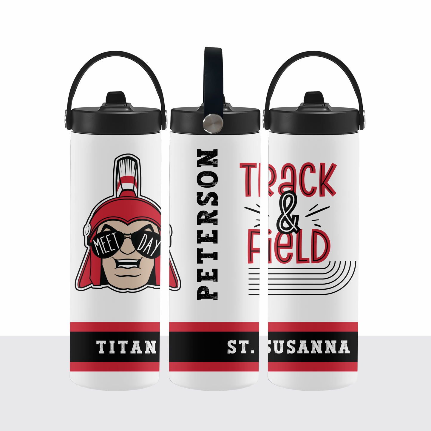 TRACK—PERSONALIZED— Titan "Meet Day" Tumbler