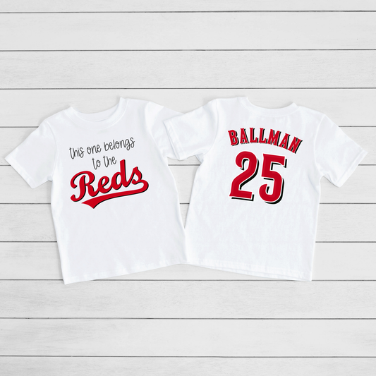This One Belongs to the Reds: Childrens Font