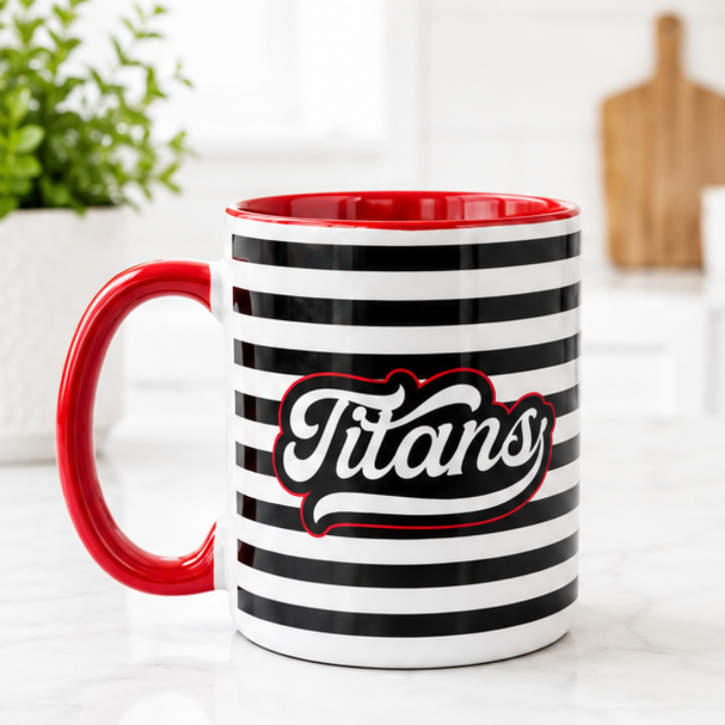 Titans Striped 15oz Mug