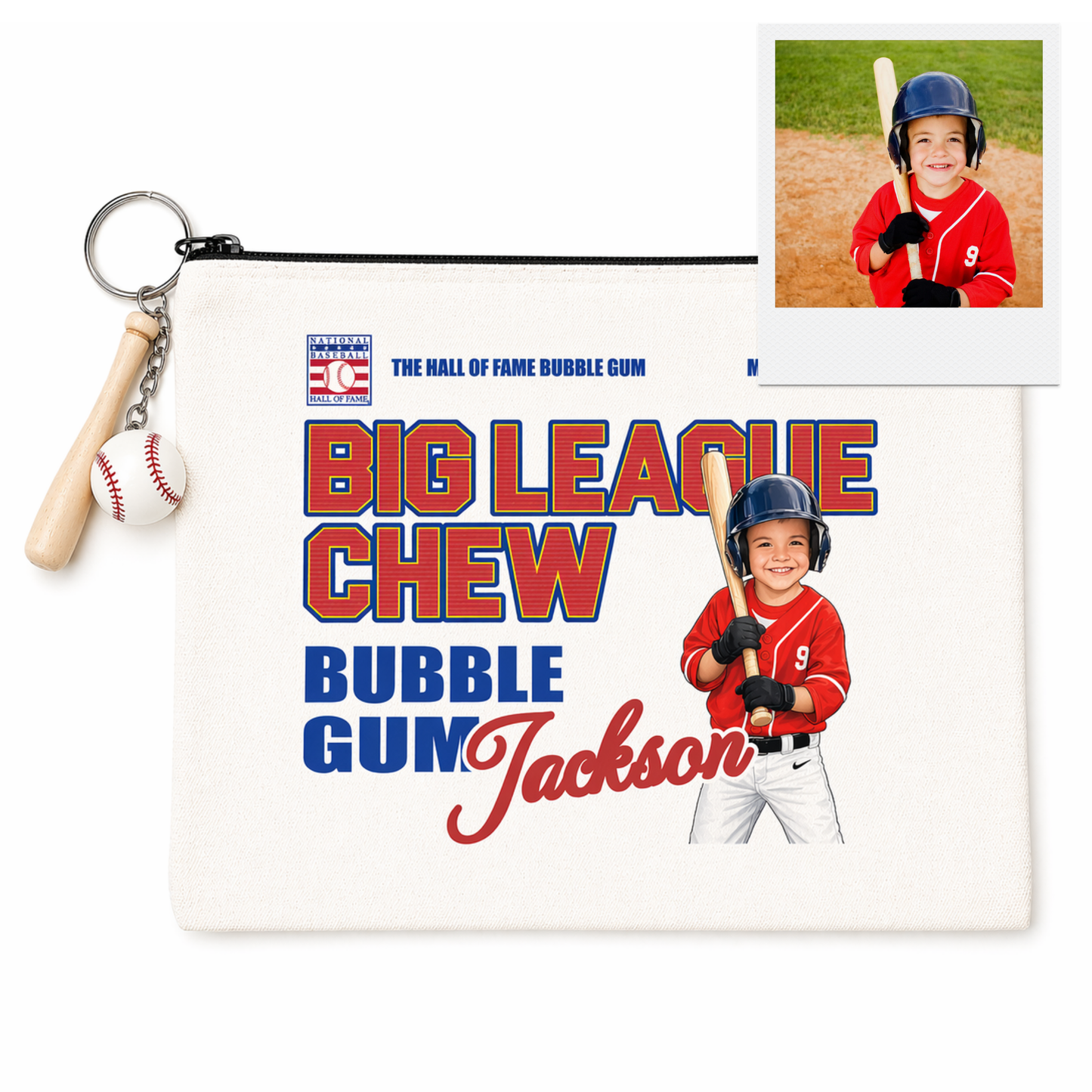 Big League Baseball Pouch