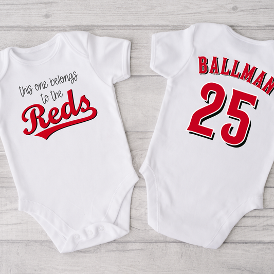 Take Me Out to the Ballgame Baby Onesie